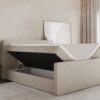 Boxspringbett mit bettkasten matratze topper LAGUNE stoff Loop viele Farben