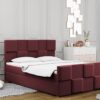 Boxspringbett mit bettkasten matratze topper Zephyr viele Farben