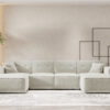 Ecksofa U Medium Eckcouch 379cm PULA stoff Perfect Harmony