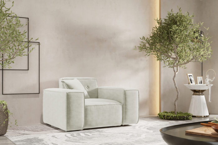 Sofa, Sessel Einsitzersofa PULA stoff Perfect Harmony