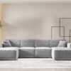 Ecksofa U Medium Eckcouch 379cm PULA stoff Perfect Harmony