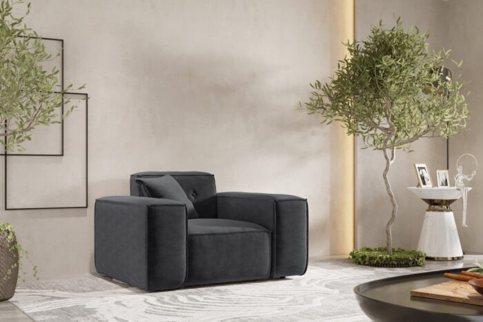 Sofa, Sessel Einsitzersofa PULA stoff Perfect Harmony