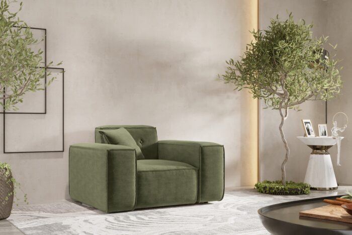 Sofa, Sessel Einsitzersofa PULA stoff Perfect Harmony