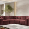 Ecksofa Eckcouch Corner 246cm PULA stoff Perfect Harmony