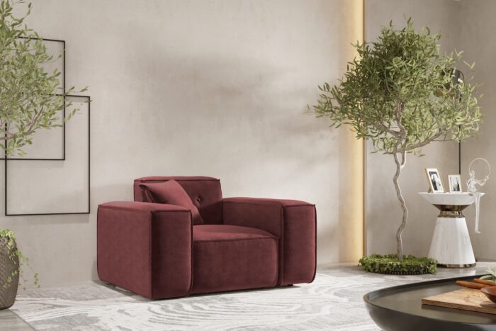 Sofa, Sessel Einsitzersofa PULA stoff Perfect Harmony