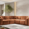 Ecksofa Eckcouch Corner 246cm PULA stoff Perfect Harmony