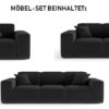 Wohnlandschaft 3+2+1 Sofagarnitur PULA stoff GOBI drei Farben