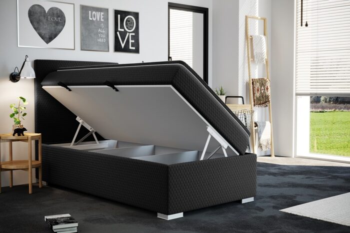 Kinderbett Boxspringbett mit bettkasten matratze topper ICON 70/80/90/100 cm