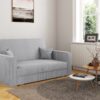 Klassisches Sofa, Schlaffunktion, Sofa - America stoff Poso vielen Farben