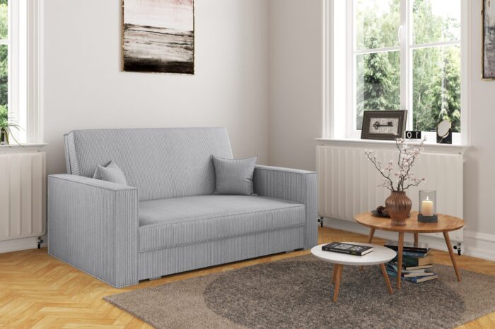 Klassisches Sofa, Schlaffunktion, Sofa - America stoff Poso vielen Farben