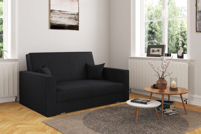 Klassisches Sofa, Schlaffunktion, Sofa - America stoff Poso vielen Farben