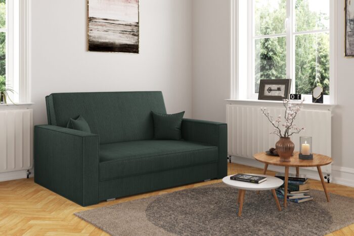 Klassisches Sofa, Schlaffunktion, Sofa - America stoff Poso vielen Farben