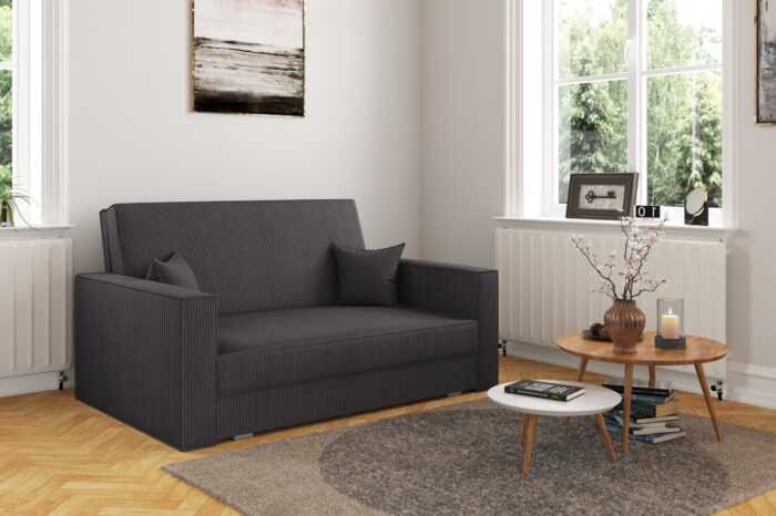 Klassisches Sofa, Schlaffunktion, Sofa - America stoff Poso vielen Farben