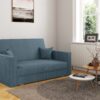 Klassisches Sofa, Schlaffunktion, Sofa - America stoff Poso vielen Farben