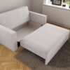 Klassisches Sofa, Schlaffunktion, Sofa - America stoff Poso vielen Farben