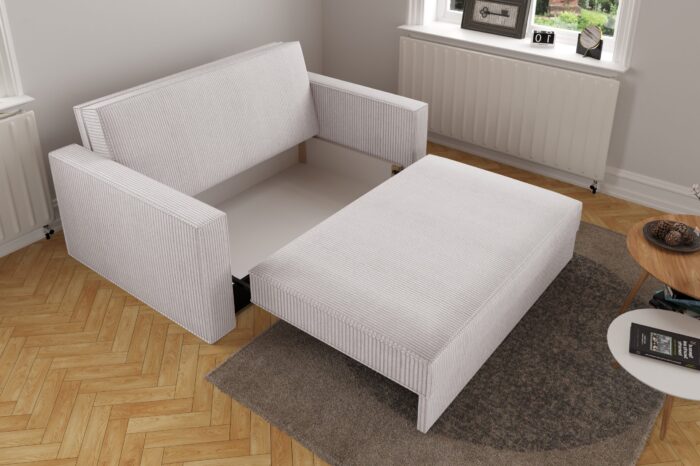 Klassisches Sofa, Schlaffunktion, Sofa - America stoff Poso vielen Farben