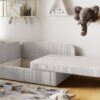 Kinderbett Kindersofa mit schlaffinktion und bettkasten Betty wachsendes Bett Links/Rechts