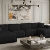 Ecksofa U Medium Eckcouch 379cm PULA stoff Opera Velvet