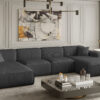 Ecksofa U Medium Eckcouch 379cm PULA stoff Scala