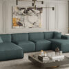 Ecksofa U Medium Eckcouch 379cm PULA stoff Opera Velvet