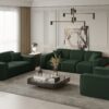 Wohnlandschaft 3+2+1 Sofagarnitur PULA stoff OPERA VELVET