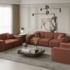 Wohnlandschaft 3+2+1 Sofagarnitur PULA stoff OPERA VELVET