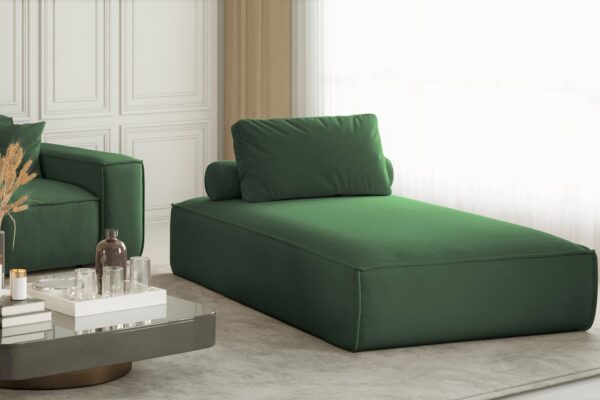 Chaiselongue sofa PULA stoff Opera vielen Farben