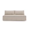 SOFA UNO FRONT (ZOOM 03) kopia Sofa mit schlaffunktion und bettkasten, Schlafsofa DUO Poso Stoff - vielen farben