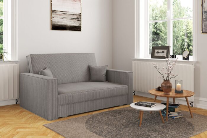 Klassisches Sofa, Schlaffunktion, Sofa - America stoff Poso vielen Farben