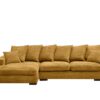 Ecksofa mit schlaffunktion und bettkasten, Sofa L-form, Couch L-form Gabon stoff Zoom