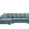 Ecksofa mit schlaffunktion und bettkasten, Sofa L-form, Couch L-form Gabon stoff Zoom