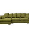 Ecksofa mit schlaffunktion und bettkasten, Sofa L-form, Couch L-form Gabon stoff Riviera
