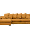Ecksofa mit schlaffunktion und bettkasten, Sofa L-form, Couch L-form Gabon stoff Riviera