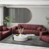 Sofagarnitur 3+2+1 Wohnlandschaft serie NIMES stilvol viele farben Stoff Perfect Harmony