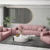 Sofagarnitur 3+2+1 Wohnlandschaft serie NIMES stilvol viele farben Stoff Perfect Harmony