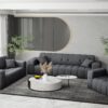 Sofagarnitur 3+2+1 Wohnlandschaft serie NIMES stilvol viele farben Stoff Perfect Harmony