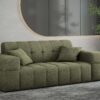 Sofa 2 sitzer Couch serie NIMES stilvol viele farben Stoff Perfect Harmony