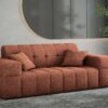 Sofa 2 sitzer Couch serie NIMES stilvol viele farben Stoff Perfect Harmony