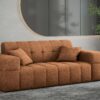 Sofa 2 sitzer Couch serie NIMES stilvol viele farben Stoff Perfect Harmony
