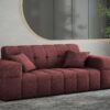 Sofa 2 sitzer Couch serie NIMES stilvol viele farben Stoff Perfect Harmony