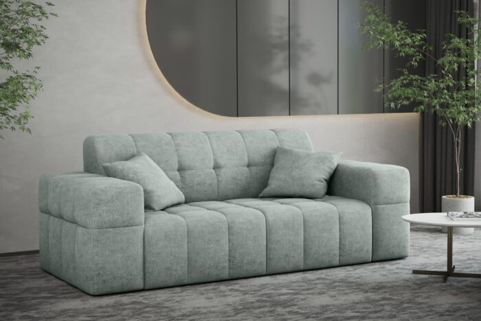 Sofa 2 sitzer Couch serie NIMES stilvol viele farben Stoff Perfect Harmony