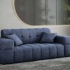 Sofa 2 sitzer Couch serie NIMES stilvol viele farben Stoff Perfect Harmony