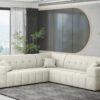 Ecksofa Corner Eckouch Wohnzimmer NIMES stilvol viele farben Stoff Perfect Harmony