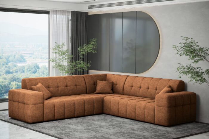 ny_56 — kopia Ecksofa Corner Eckouch Wohnzimmer NIMES stilvol viele farben Stoff Perfect Harmony