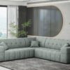 Ecksofa Corner Eckouch Wohnzimmer NIMES stilvol viele farben Stoff Perfect Harmony