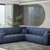 Ecksofa Corner Eckouch Wohnzimmer NIMES stilvol viele farben Stoff Perfect Harmony