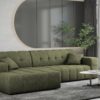 Ecksofa Eckouch Wohnzimmer NIMES stilvol viele farben Stoff Perfect Harmony Links/Rechts