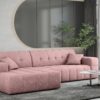 Ecksofa Eckouch Wohnzimmer NIMES stilvol viele farben Stoff Perfect Harmony Links/Rechts