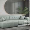 Ecksofa Eckouch Wohnzimmer NIMES stilvol viele farben Stoff Perfect Harmony Links/Rechts