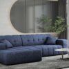 Ecksofa Eckouch Wohnzimmer NIMES stilvol viele farben Stoff Perfect Harmony Links/Rechts